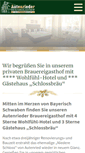 Mobile Screenshot of brauereigasthof-autenried.de